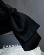 "CHANEL" 2001 Cruise Collection ribbon brooch