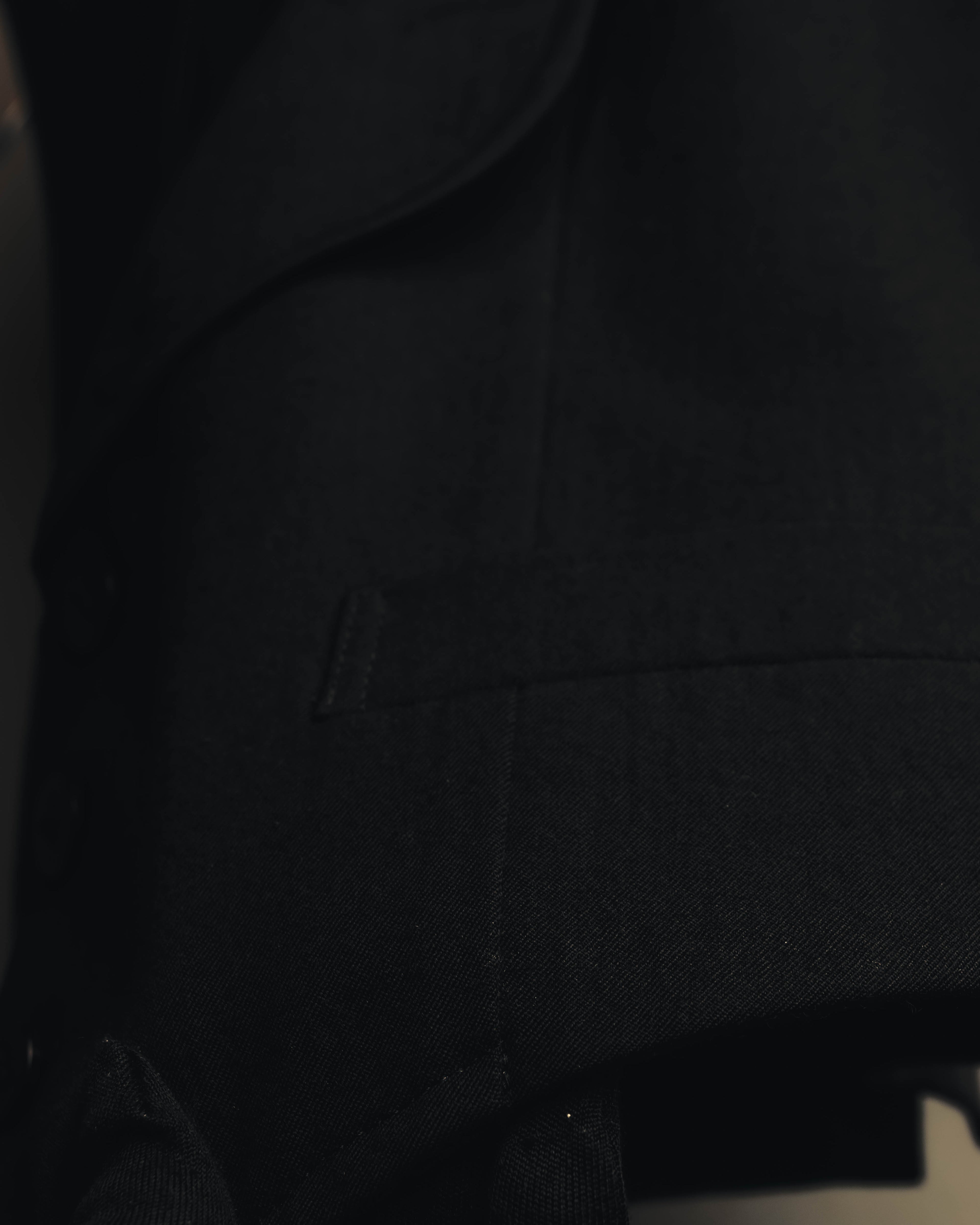 –SPECIAL– "tricot COMME des GARÇONS" 80's Tailored shawl-collar gilet
