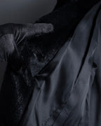 -SPECIAL- "Salvatore Ferragamo"
90's-00's A neat silhouette 100% lapin fur coat