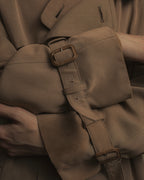 -SPECIAL- "Burberrys" 90's Collar switching two-tone trench coat