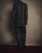 -MOOD MILLÉSIMES- 00’s faded black denim shirt jacket