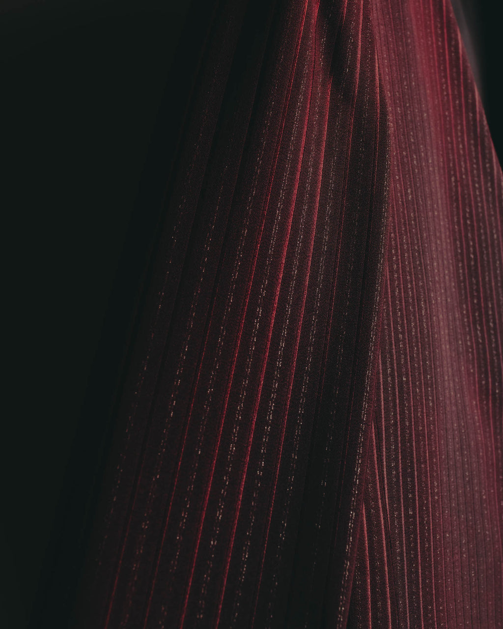 -SPECIAL- “Yves Saint Laurent“ 80's-90's Swiss fabric lurex stripe collarless long jacket