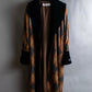 "Yves Saint Laurent Rive Gauche"
Argyle pattern velvet design shawl collar coat