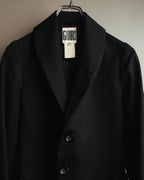 "GR 816" 90's Minimal black tailored blazer