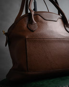 “Burberrys” 90’s Grain leather dome bag