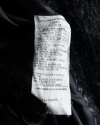 “MAX&Co.” Double-breasted houndstooth tweed coat