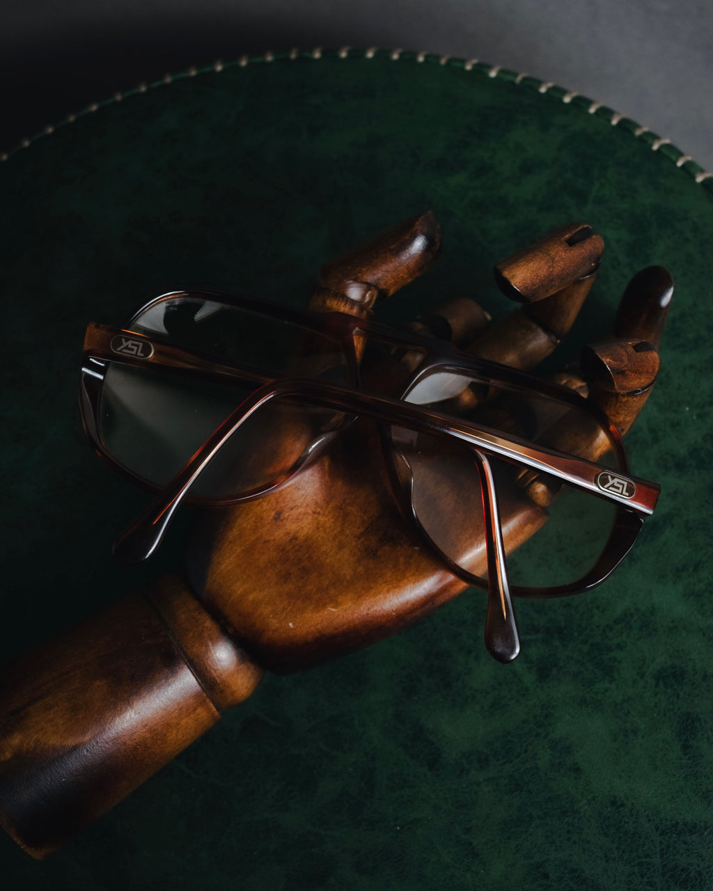 "Yves Saint Laurent" 80’s-90’s Oversized double-bridge aviator sunglasses