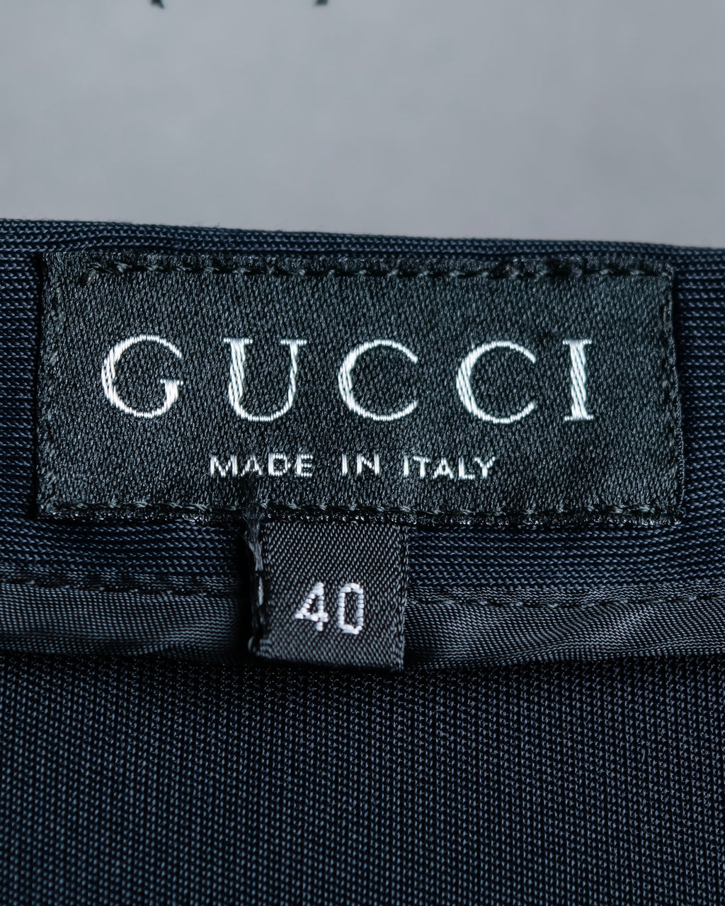 "GUCCI" Maxi-length glossy rayon skirt