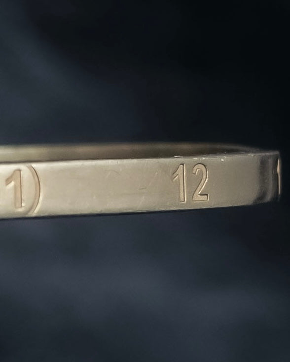 “Maison Margiela” Silver 925 number engraved bangle