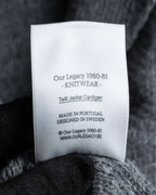 "OUR LEGACY" Patch pocket design lambswool knit jacket