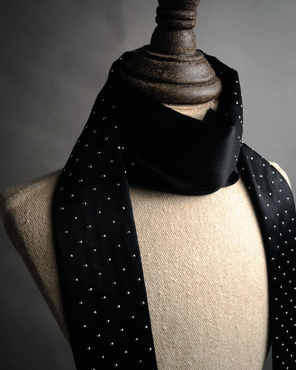 –SPECIAL– “SAINT LAURENT PARIS”
2013-2016 Studded silk ribbon tie