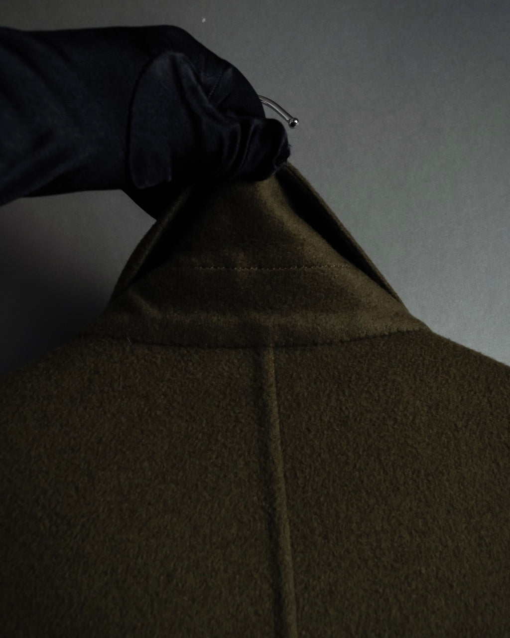 "Christian Dior" Single-breasted 100% cashmere chester coat