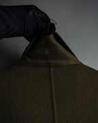 "Christian Dior" Single-breasted 100% cashmere chester coat