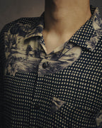 –SPECIAL– “Christian Dior” 80’s-90’s archival toile print shirt