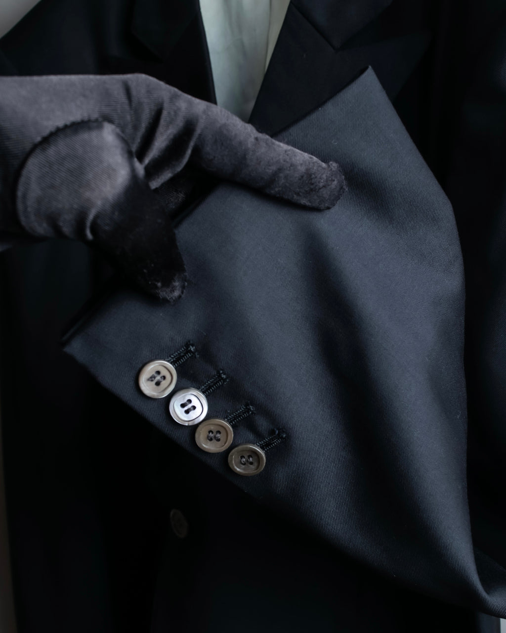 "Vintage tasmanian super 120's wool tailored jacket"