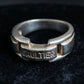 "JEAN PAUL GAULTIER" Logo engraved silver 925 ring