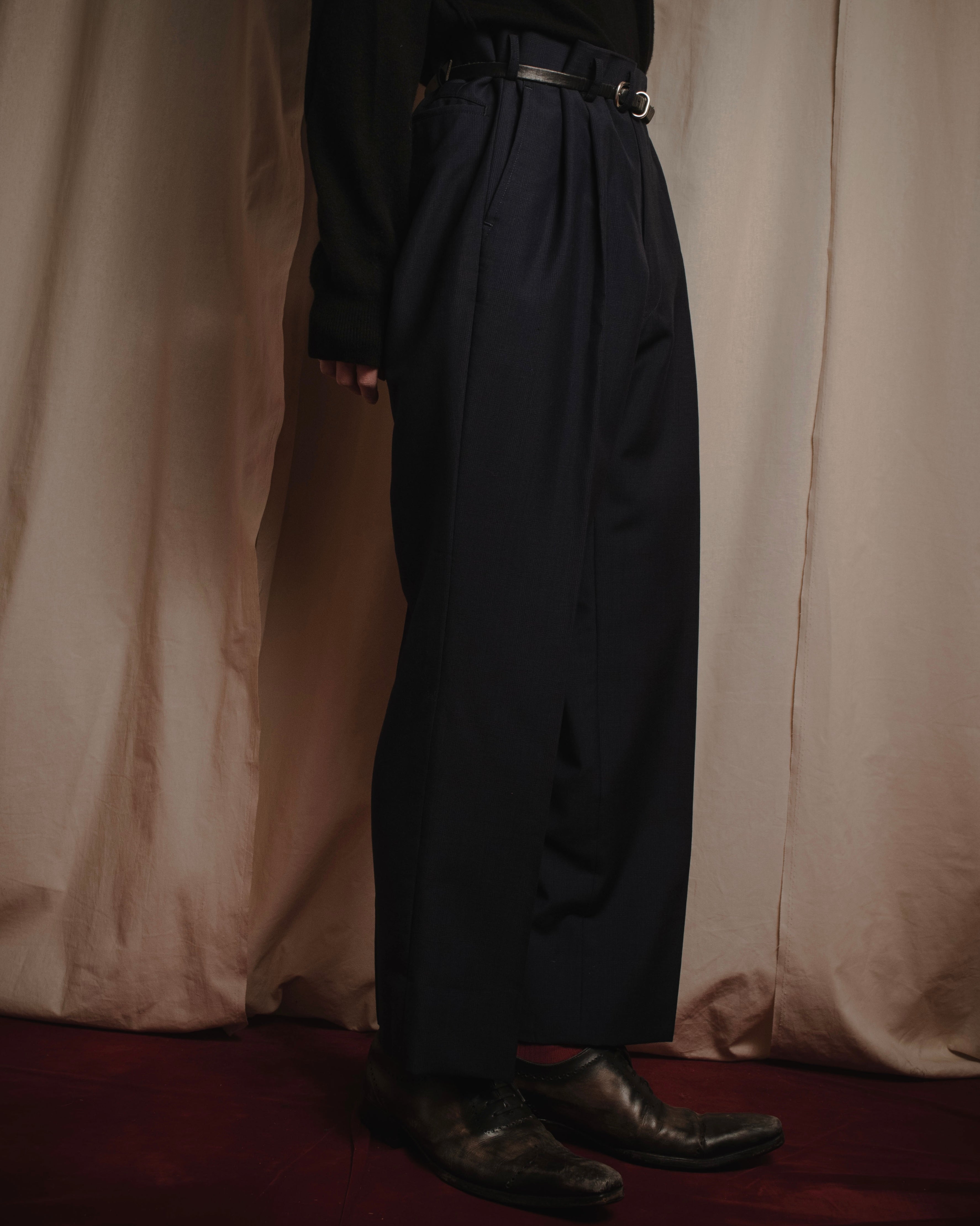 "BALENCIAGA" Double-breasted tailored set up