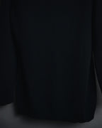 "HERMES" 00’s Minimal wool cashmere crewneck knit