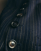 "Maison Margiela" 2018SS Tailored pinstripe wool waistcoat