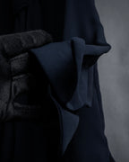 "Maison Margiela" 16SS Bow tie draping shirt