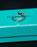 "Tiffany&Co" Elsa Peretti open wave ring