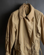 "Max Mara" Hooded mid-length lightweight coat