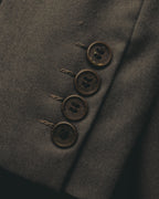 –SPECIAL– "Christian Dior" 80's-90's Classically tailored wool two-piece suit