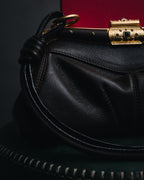 –SPECIAL– "VALENTINO GARAVANI"
00’s Jeweled frame leather bag