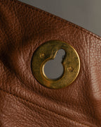 "Yves Saint Laurent" 00's-10's Structured leather shoulder bag