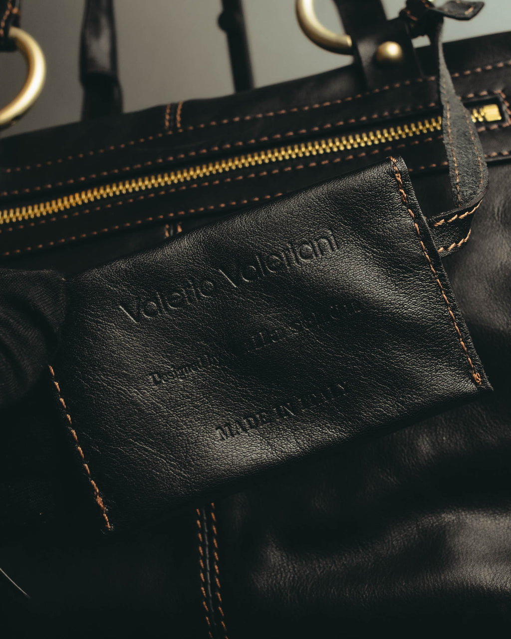 "Valerio Valeriani" 00's-10's Convertible leather Boston bag