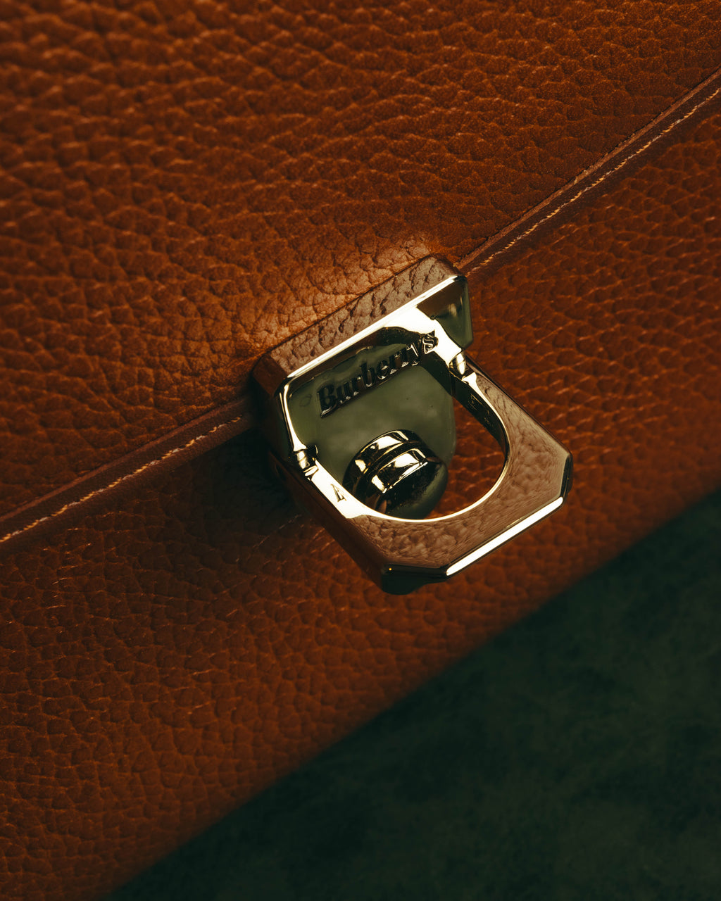 "Burberrys" 80's-90's Structured top handle handbag
