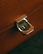 "Burberrys" 80's-90's Structured top handle handbag