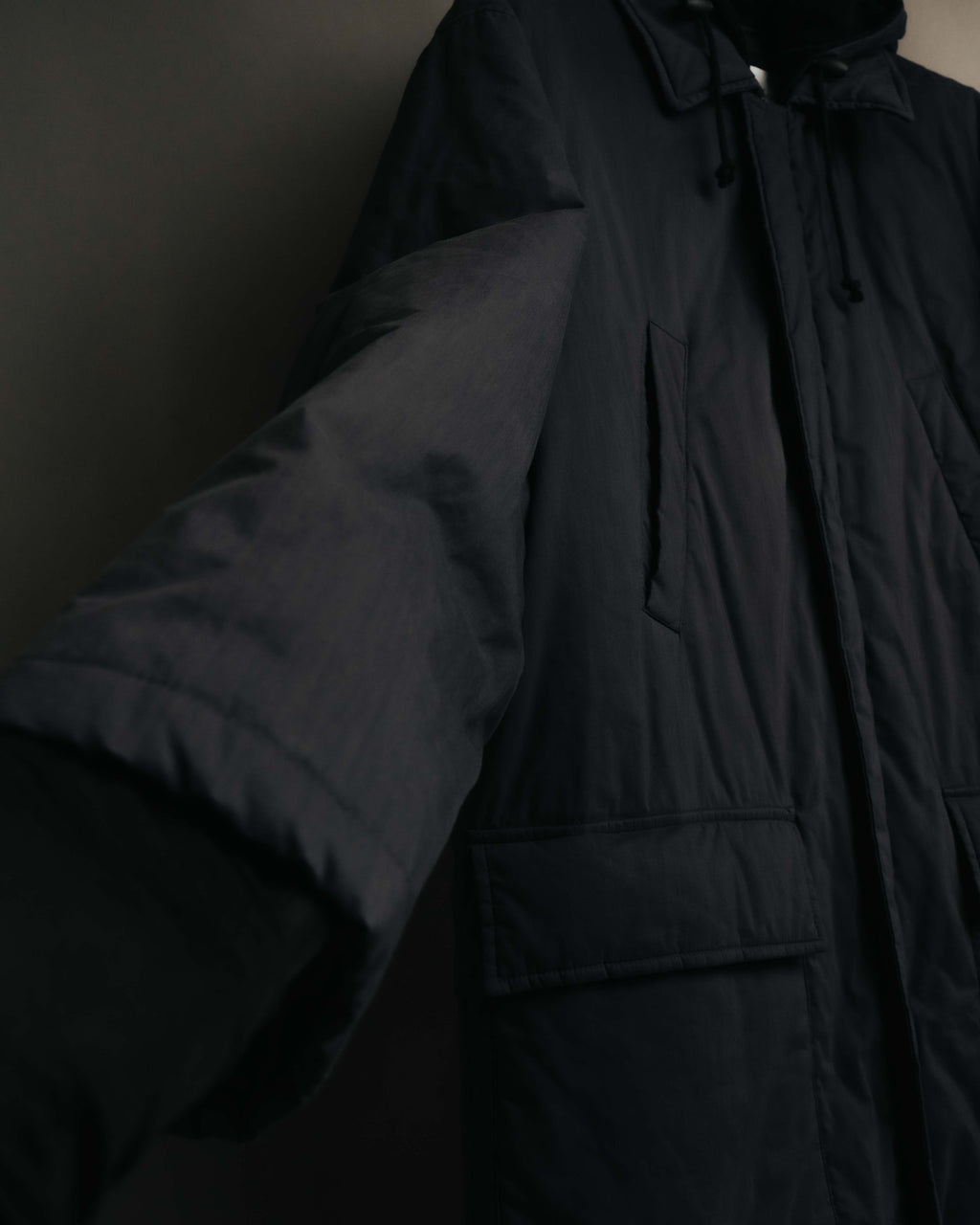 "Christian Dior" 90's functional hooded coat with detachable liner