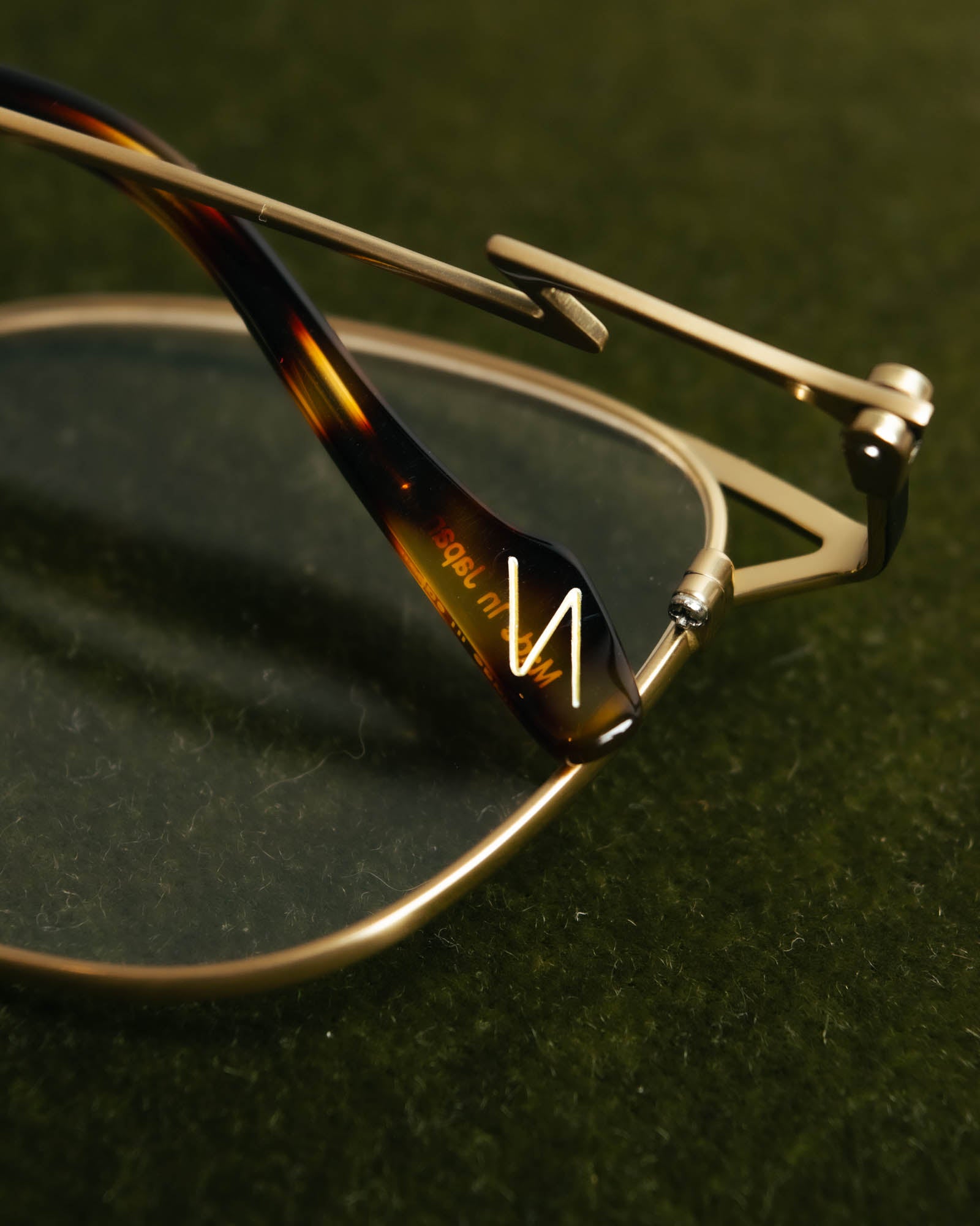 Yohji Yamamoto” 2019-2021 Y motif browline optical glasse – MOOD