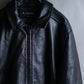 "M. JULIAN" High quality leather single riders blouson