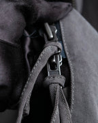 “DOUBLE STANDARD CLOTHING” Designed sleeve hooded middle coat