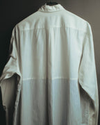 "COMME des GARÇONS HOMME" 90's-00's Patchwork long-sleeve shirt