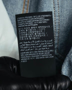 -SPECIAL- “SAINT LAURENT” 2023’s Long extreme baggy faded denim jeans