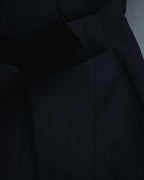 "GIORGIO ARMANI" Early 90s rayon linen asymmetric gilet