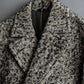 "LANVIN" Double breasted tweed chester coat