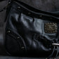 "BURBERRY" Stud design out pocket one handle bag