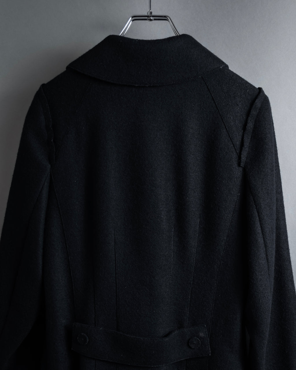 "Marc Jacobs" A soft flowing flared silhouette long coat