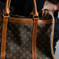 "LOUIS VUITTON" Monogram pattern pet carrier Boston bag