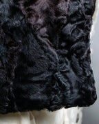 "LOEWE" Real fur and nappa leather tote bag