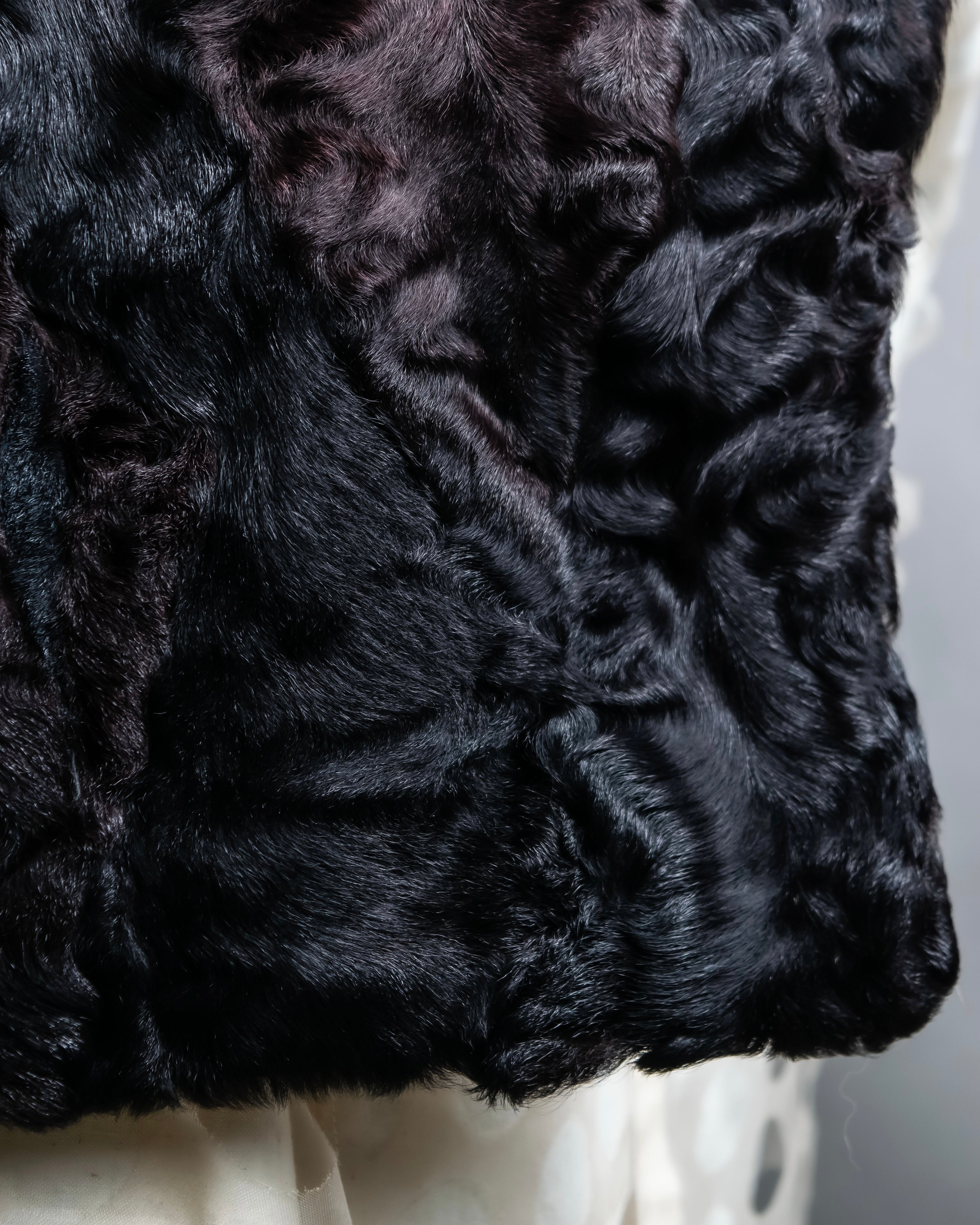 "LOEWE" Real fur and nappa leather tote bag