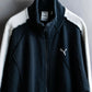 "PUMA" Pile switching design zip up track jacket