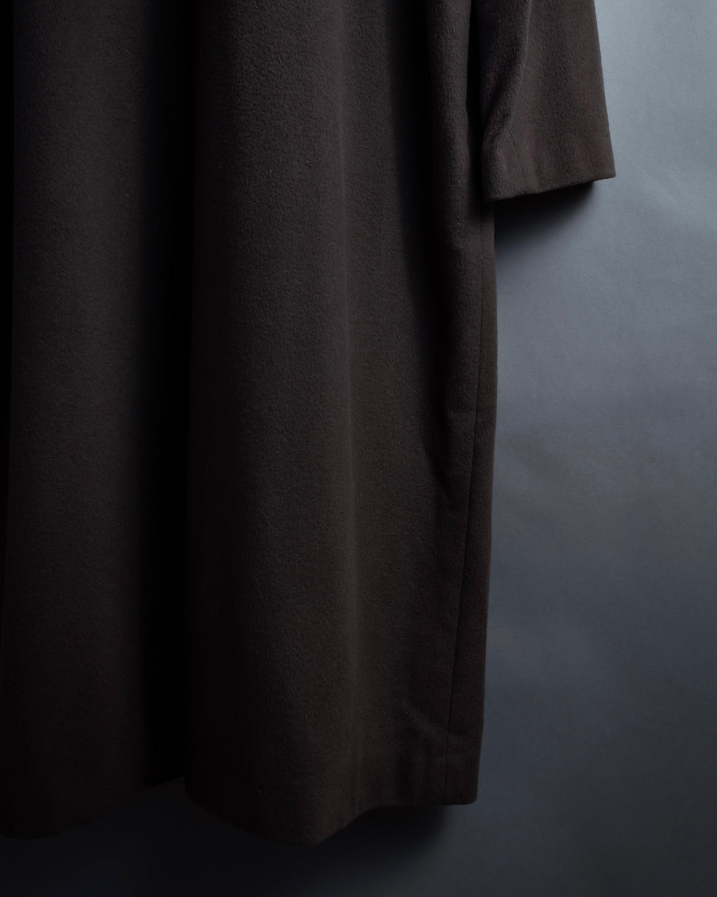 "Vintage 100% pure cashmere long chester coat"