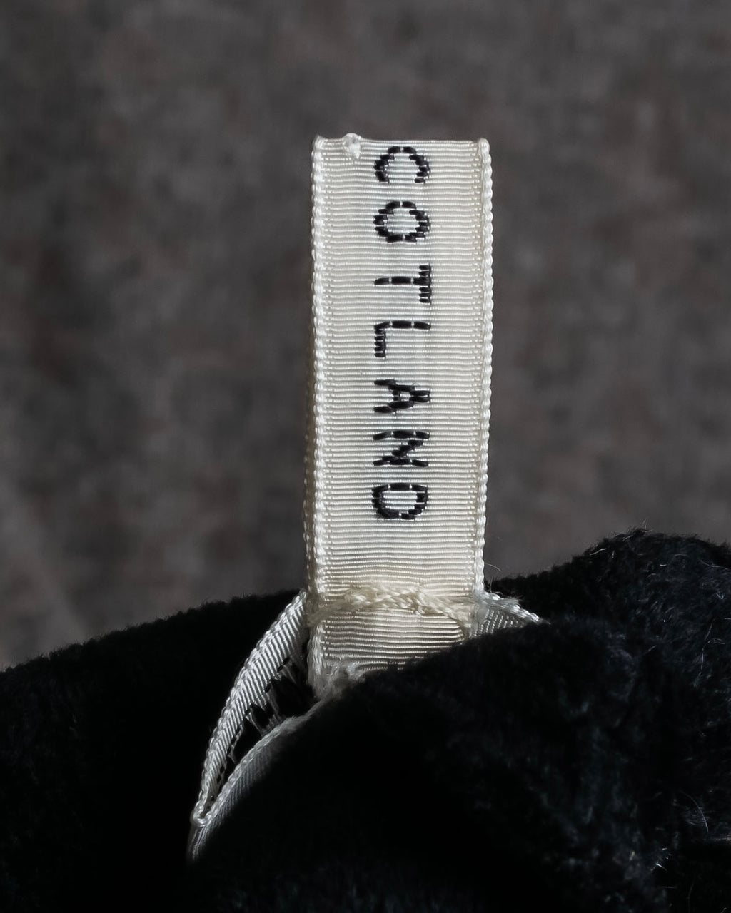 "HERMES" Margiela period cashmere high neck knit pullover