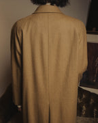 "Christian Dior" 80's-00's Classically tailored balmacaan coat