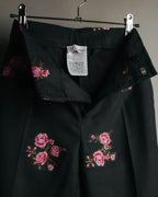 “RED VALENTINO” 2020 Floral jacquard tapered trousers